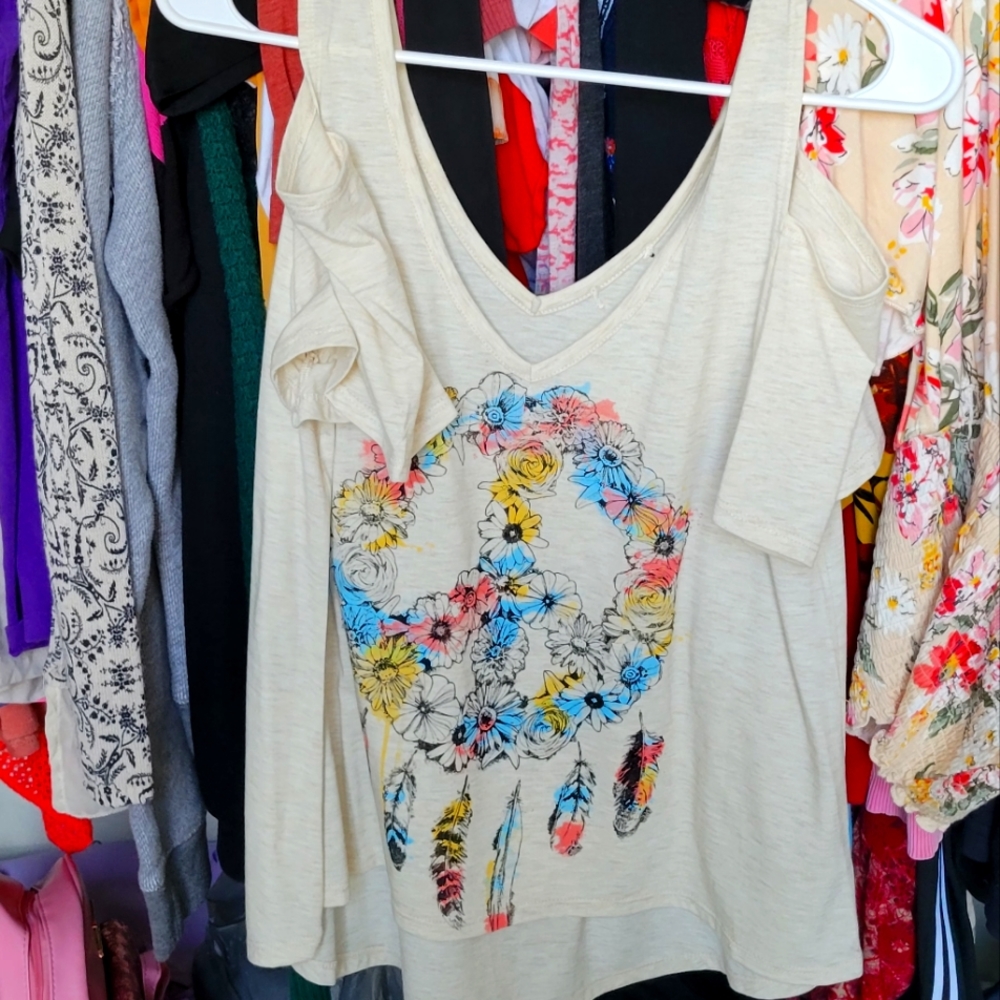 🌈Womens off shoulder blouse👚
